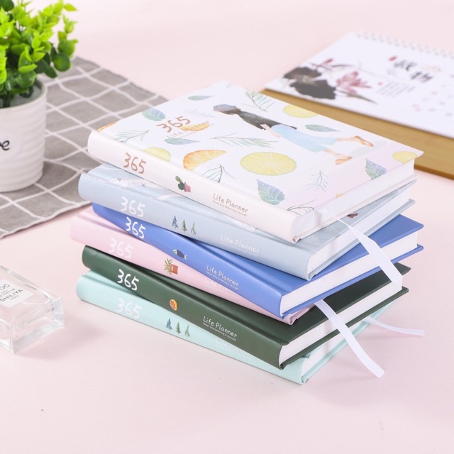 Hàng Cực Đẹp] 🌸 Sổ tay nhật ký, lên kế hoạch 365 life planner 🌸 Sổ tay kế hoạch