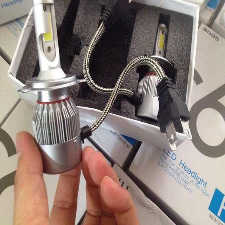 Đèn pha LED C6 | Đèn Led Xe Máy và Ô Tô