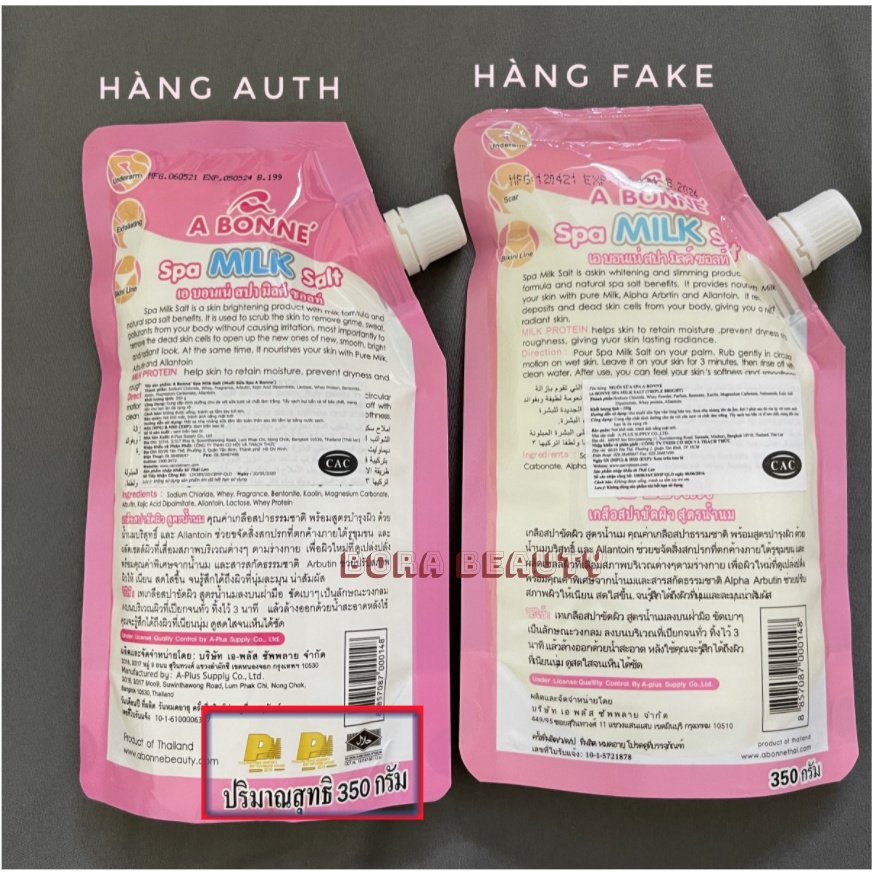 [Chính Hãng] Muối Tắm Sữa Bò Tẩy Tế Bào Chết A Bonne Spa Milk Salt 350g | BigBuy360 - bigbuy360.vn