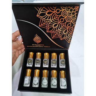 [CHÍNH HÃNG] - Siêu phẩm sét lăn 10 chai Tinh dầu nước hoa Dubai bai hãng Royal