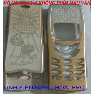 VỎ NOKIA 8210 KHÔNG PHÍM MÀU VÀNG