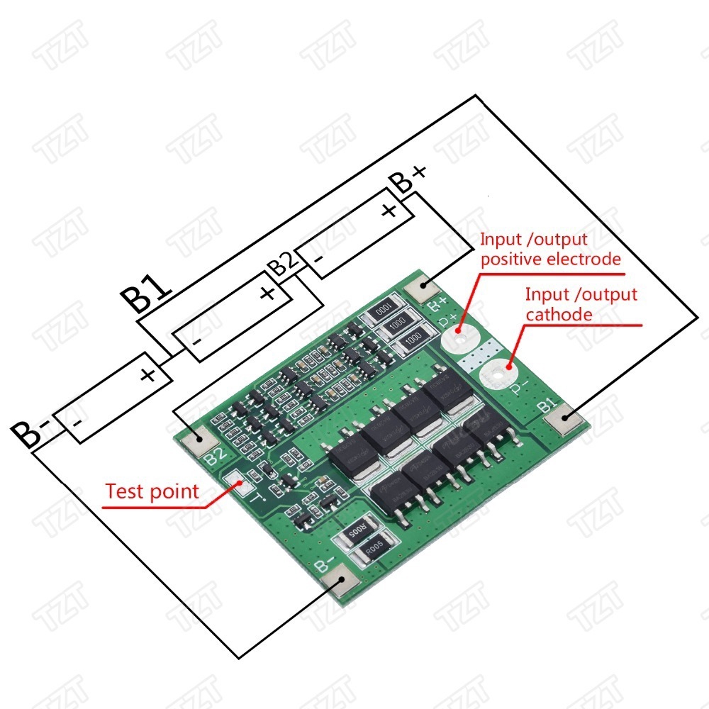 Bảng Mạch Bảo Vệ Pin Li-Ion 3s 25a Li-Ion 18650 Bms Pcm | BigBuy360 - bigbuy360.vn