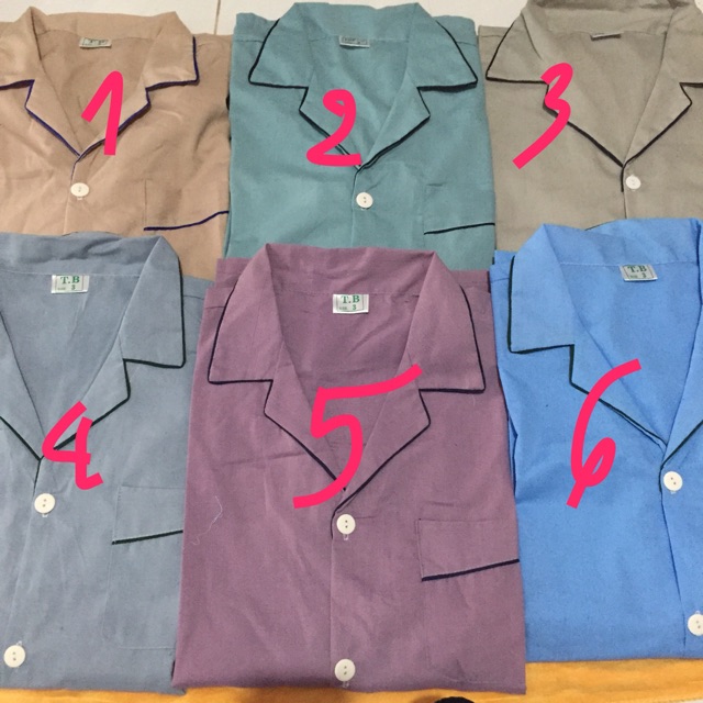 Bộ pizama kate nam ,trung niên