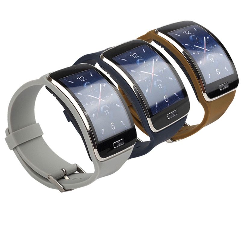 SAMSUNG Dây Đeo Thay Thế Màu Xanh Navy Cho Đồng Hồ Thông Minh Gear S R750 S SM-R750 Màu Sắc