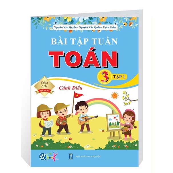 Sách - Trọn Bộ Bài Tập Tuần, Đề Kiểm Tra Toán và Tiếng Việt Lớp 3 - Cánh diều - Cả năm học (8 quyển)