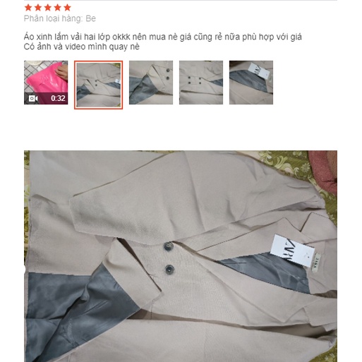 [CÓ ẢNH FEEDBACK] Áo Blazer Nữ, Áo Vest Kiểu Dáng Hàn Quốc Siêu Đẹp - LOLIPOP | BigBuy360 - bigbuy360.vn