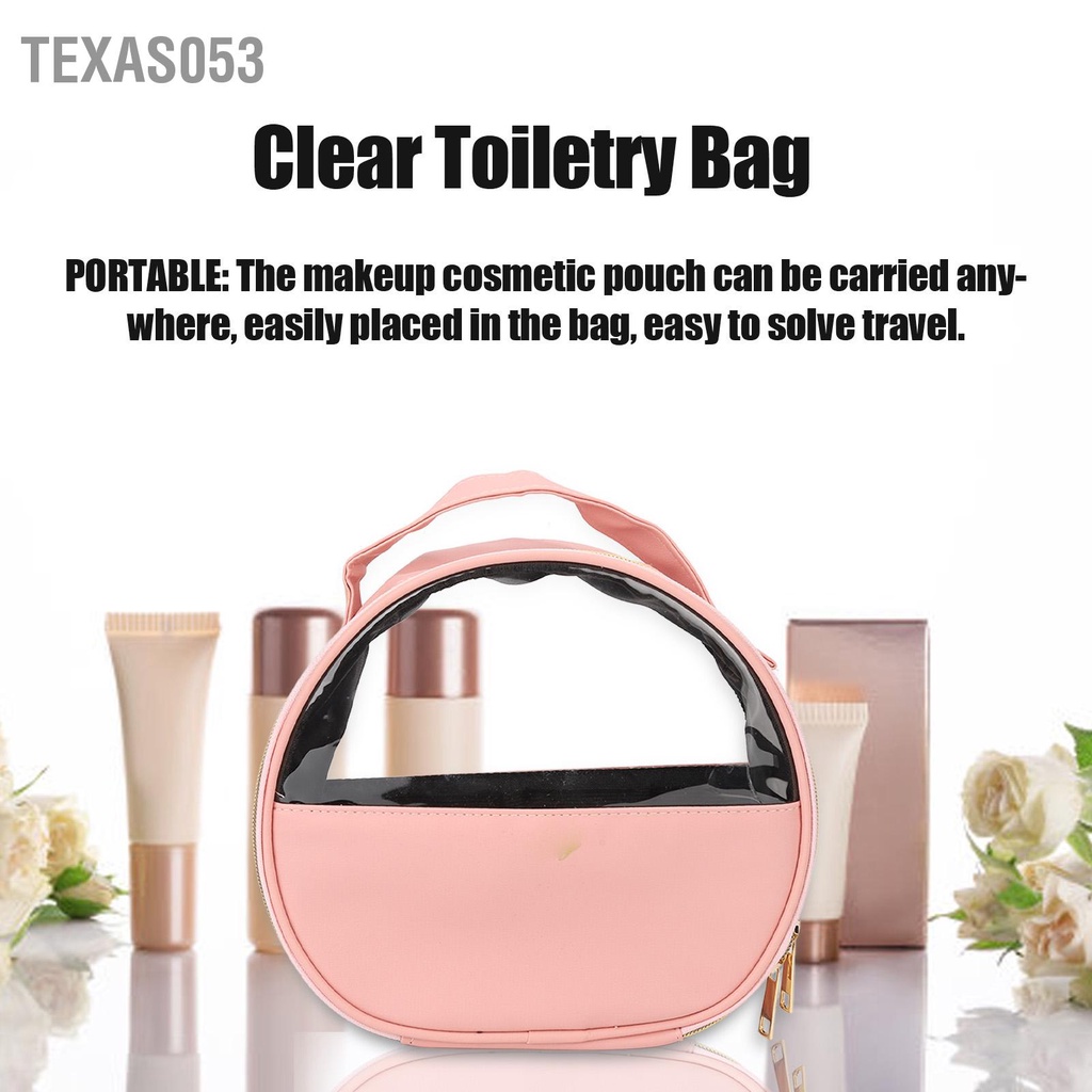 Túi Đựng Mỹ Phẩm Bằng Da PU Sức Chứa Lớn Tiện Dụng