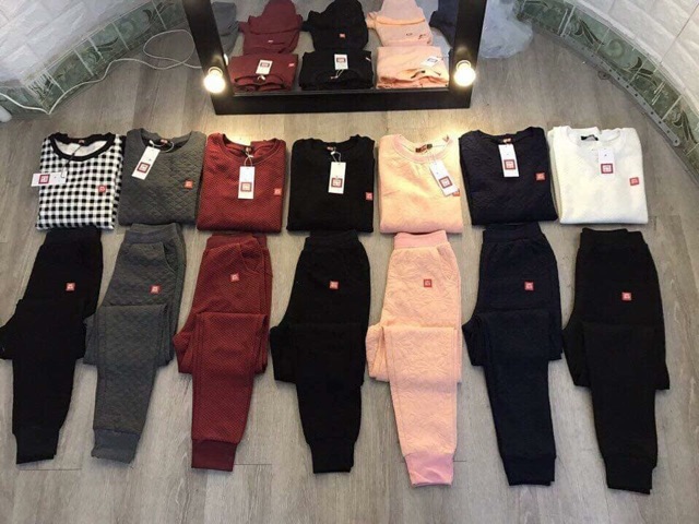 ♥️♥️Hot hit Bộ Trần Bông Uniqlo huyền thoại