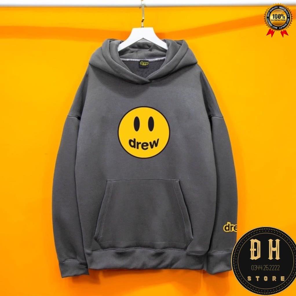 Áo Hoodie Drew House Mặt Cười Mũ 2 Lớp, Áo Nỉ Bông Hoodie Nam Nữ | BigBuy360 - bigbuy360.vn