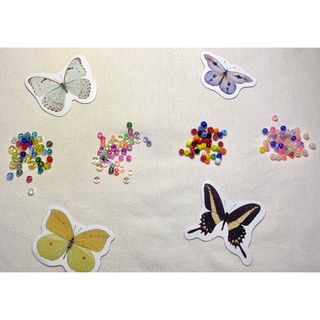 hạt cườm nhiều màu mix 3mm