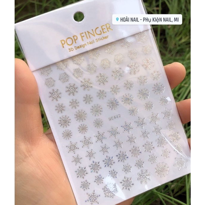 Sticker tổng hợp Noel 2022 - Phụ kiện Nail Giá Rẻ