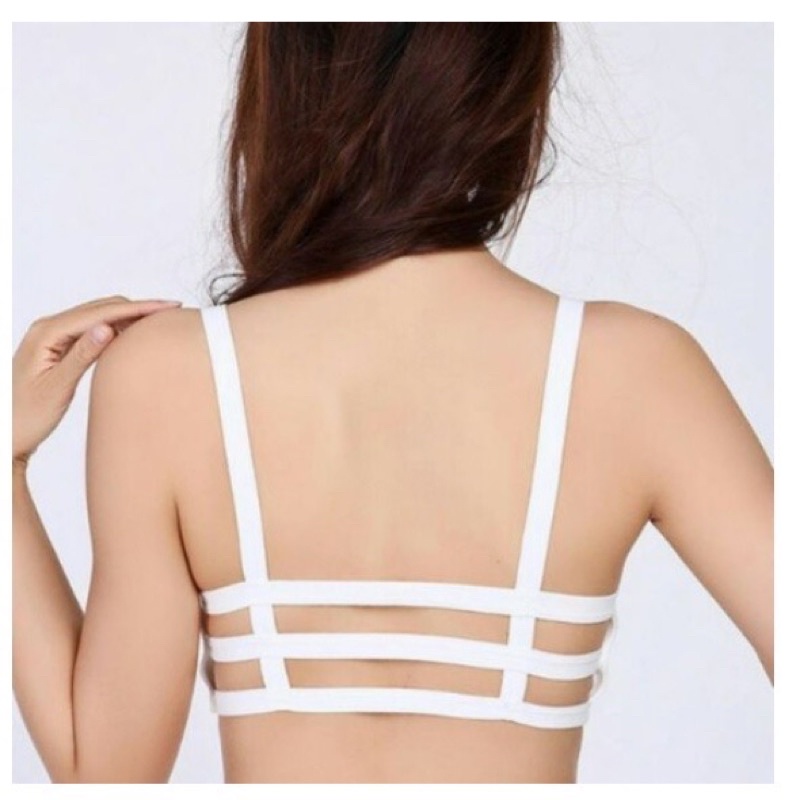 Áo Lá 3 Dây Dòng Cao Cấp _ Áo Bra học sinh có Đệm Mút, Vải Cotton Co Giãn 4 Chiều, Thấm Hút Mồ Hôi Cực Tốt Fom To