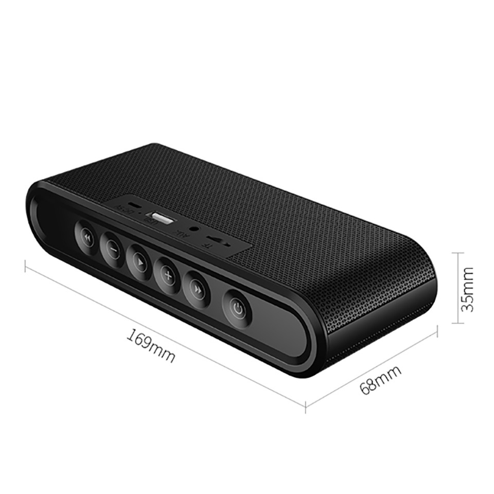 Loa TECSIRE X6 bluetooth không dây âm thanh trầm hỗ trợ thẻ nhớ TF
