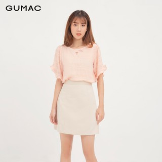 Áo nữ cổ tròn 2 nút AA12137 GUMAC