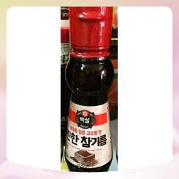 Dầu mè, Dầu vừng nguyên chất  Hàn Quốc chai 110ml