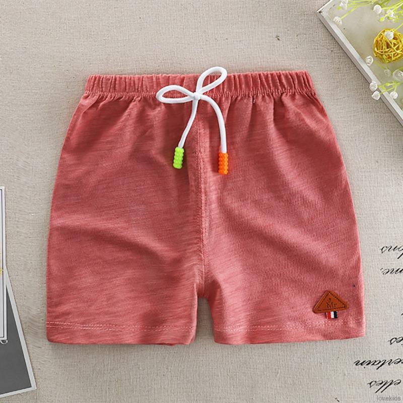 Quần Short Cotton Ống Rộng Thời Trang Mùa Hè Dành Cho Các Bé