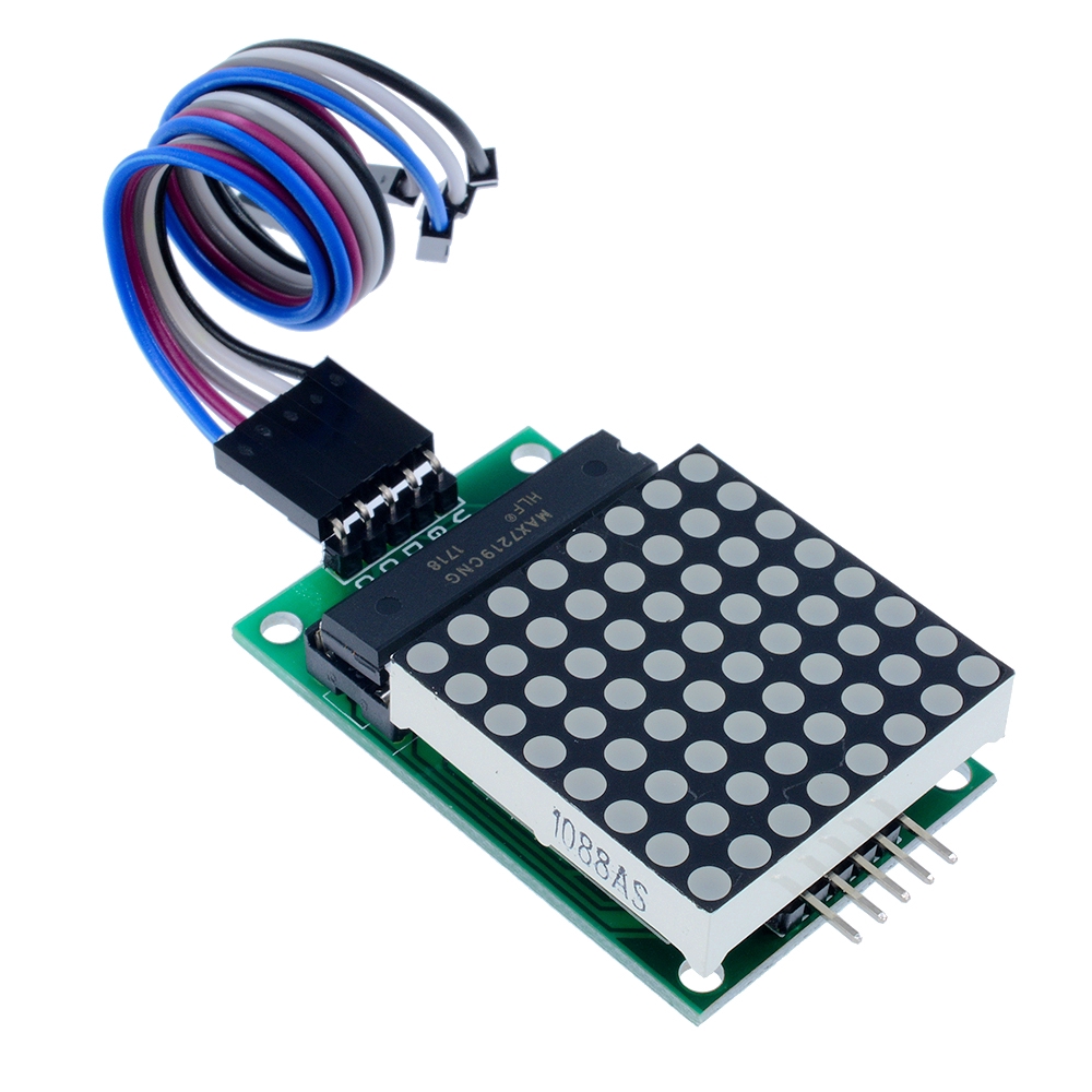 【READY STOCK】MAX7219 Dot Led Module Module Bảng điều khiển hiển thị LED MCU cho Arduino