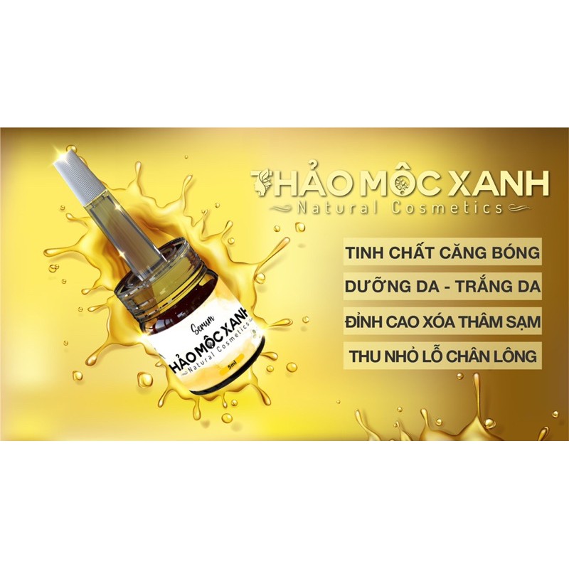 Serum thảo mộc xanh x5 ( 2 lọ )