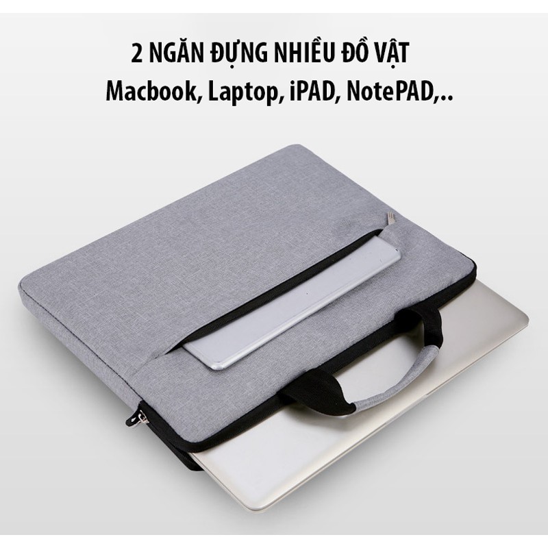 Cặp xách, Túi xách Macbook, Laptop chống sốc kèm quai đeo