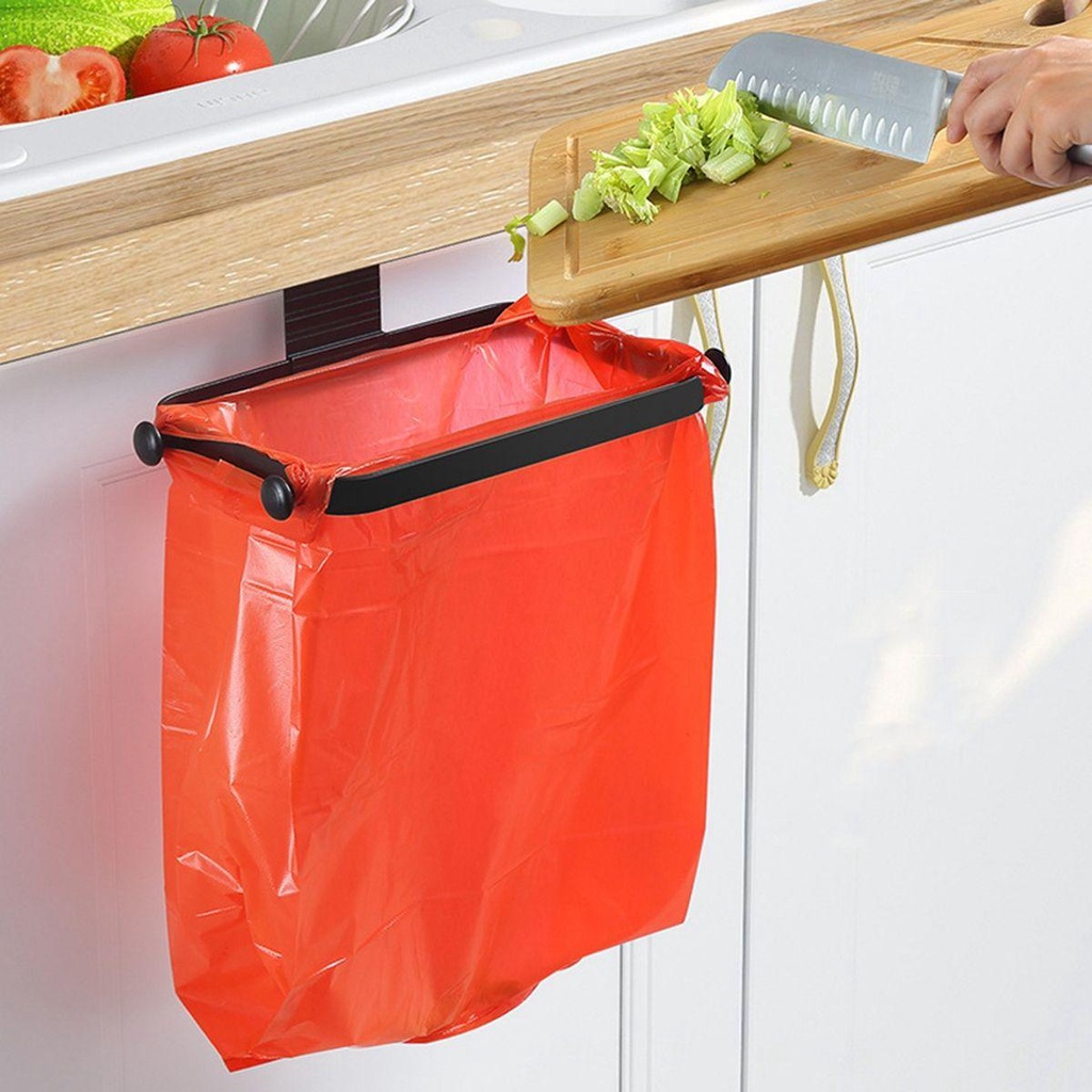 Giá Đỡ Treo Túi Rác Bằng Thép Không Gỉ Tiết Kiệm Không Gian