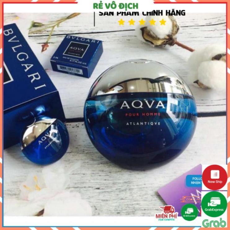 Nước hoa Nam BVLGARI AQVA 100ml + quà tặng - PINK BEAUTY