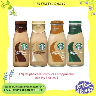 CÀ PHÊ CHAI STARBUCKS FRAPPUCCINO CỦA MỸ