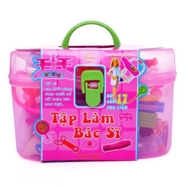Đồ chơi bác sĩ cho bé 17 món