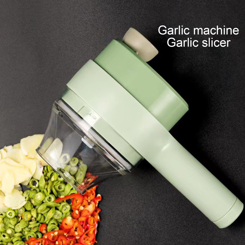 Dụng Cụ Nghiền Tỏi Bằng Điện Mini Tiện Dụng
