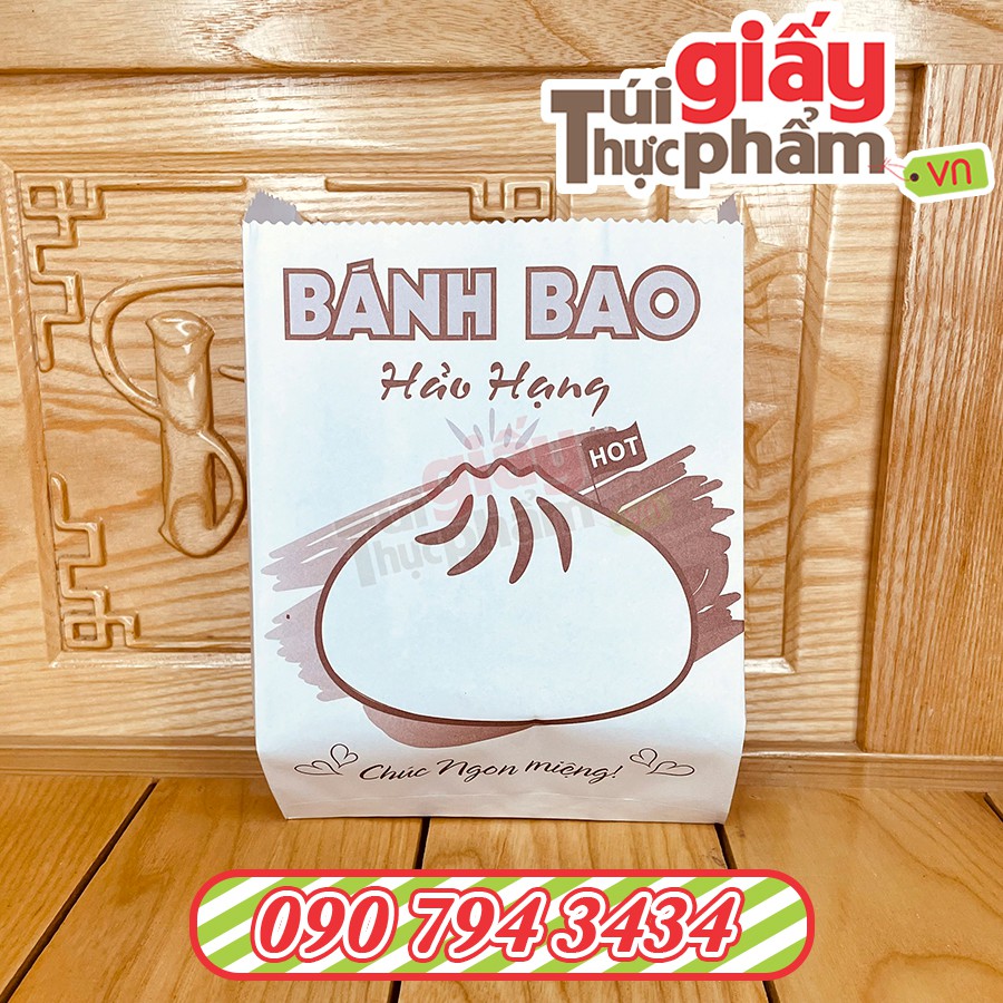 1000 túi đựng Bánh Bao - Fort (In Sẵn - 1 màu)