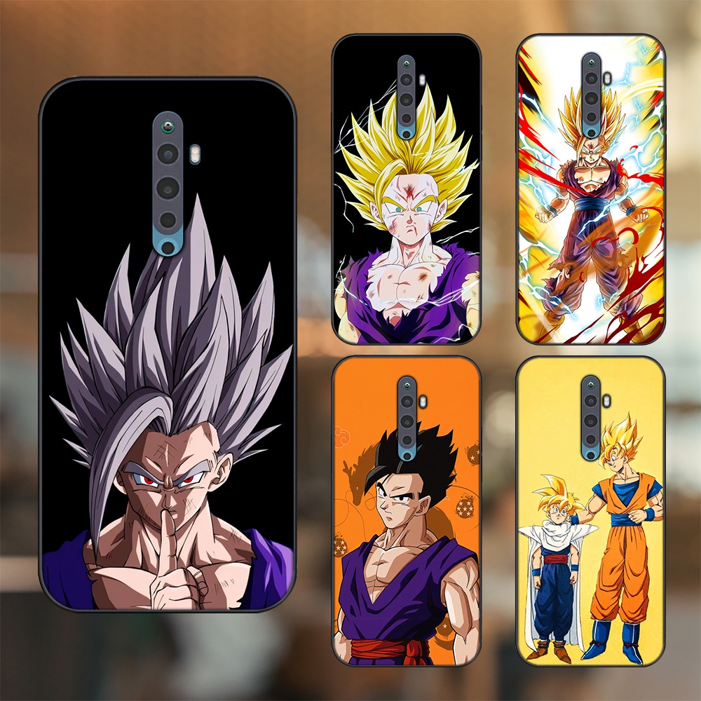 Ốp lưng Oppo Reno 2F viền đen in hình Gohan Dragon Ball