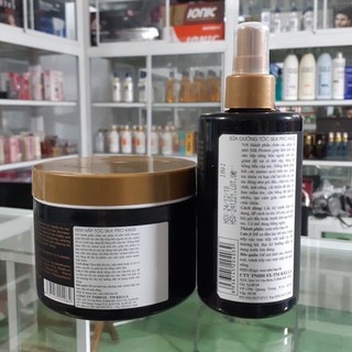 Combo hấp dầu 300m + sữa dưỡng tóc Kassi 250ml