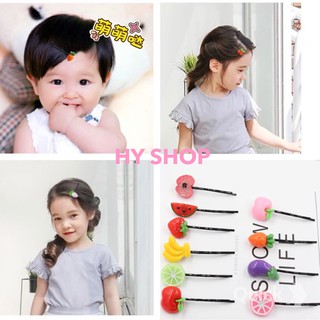 Set kẹp tóc 3 chiếc nhiều hình xinh xắn cute cho bé yêu
