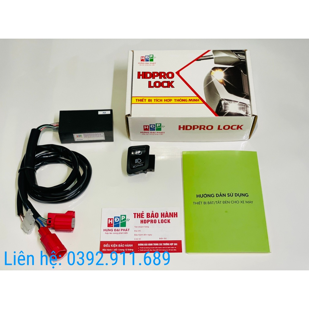 Bộ mạch tắt đèn xe AB 2020 21 22 23 - Tích hợp Passing - BH 1 năm