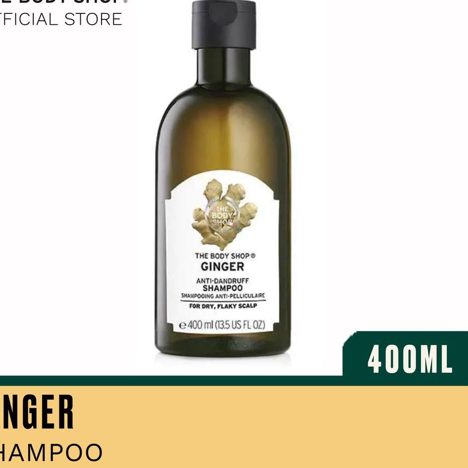 THE BODY SHOP (Hàng Mới Về) Dầu Gội Gừng Chống Gàu 400ml