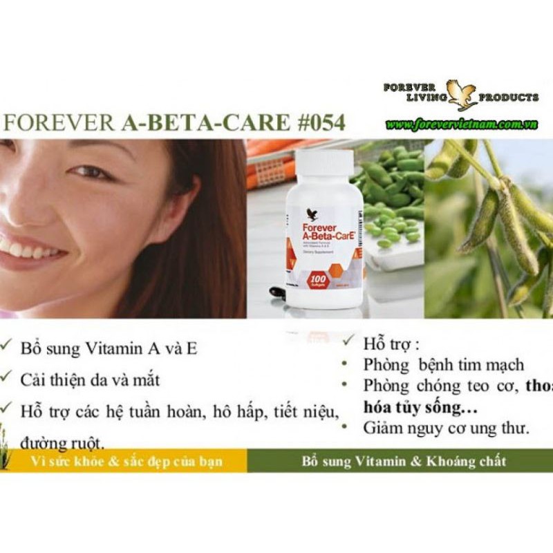 Viên bổ sung dinh dưỡng Forever A-Beta-CareMã số sản phẩm: #054    