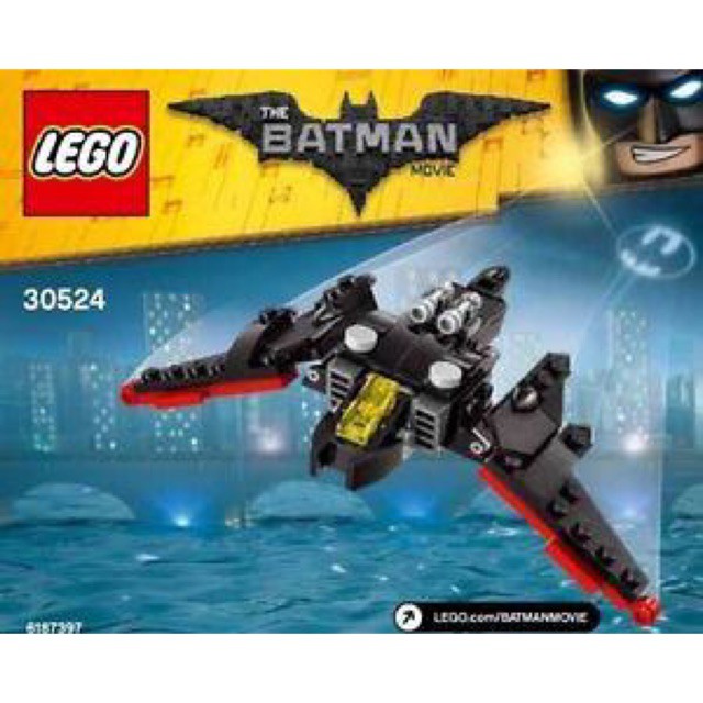 Lego The batman movie 30524- Đồ chơi lắp ráp Máy bay cánh dơi- The mini Batwing