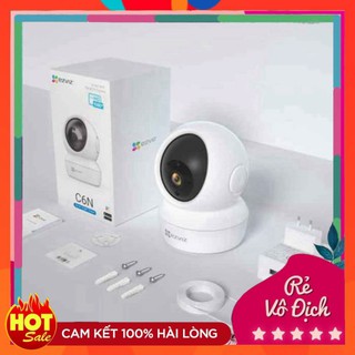 Camera Ezviz C6N 1080P (A0-1C2WFR) Có Cổng LAN- Quay 360 độ theo dõi chuyển động k8386 tomtom