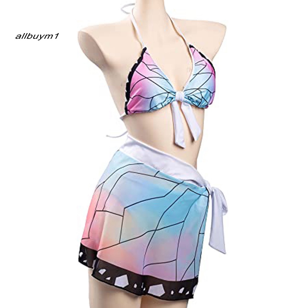 Bộ Đồ Bơi Bikini Hai Dây Siêu Mềm Thời Trang Mùa Hè Quyến Rũ Cho Nữ