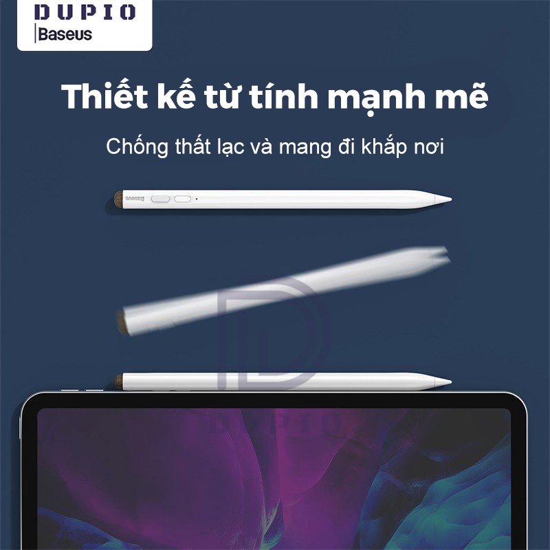 Bút cảm ứng điện dung DUPIO Baseus viết trơn mượt dành cho ipad BCU01