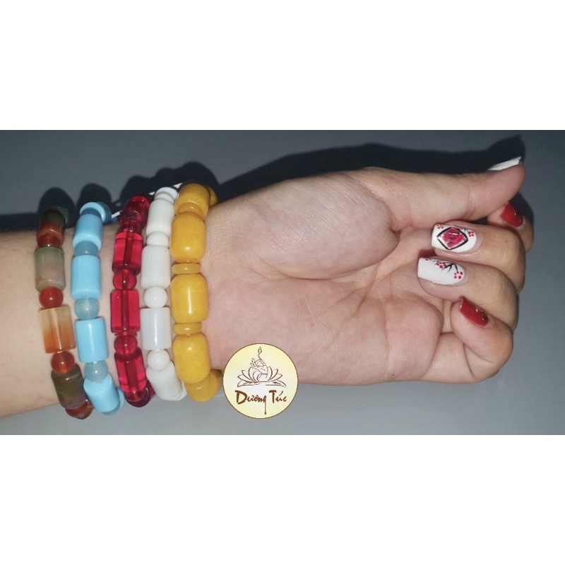 Vòng Tay Đá Phong Thuỷ MS: NT0026 nhiều màu