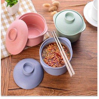 Bát úp mỳ, ăn cơm bằng lúa mạch cho bé 12.5x6cm