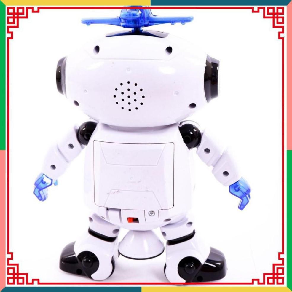 [Có sẵn] Robot Thông Minh Xoay 360 Độ Thế Hệ Mới Nhảy Theo Điệu Nhạc, Đồ Chơi Cho Bé