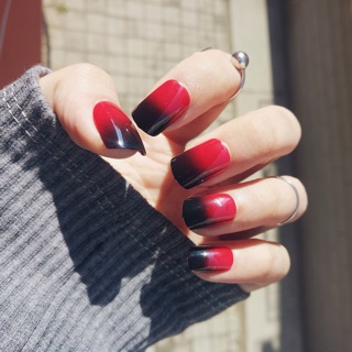 MÓNG GIẢ Ombre kiêu sa 24 móng kèm keo dán