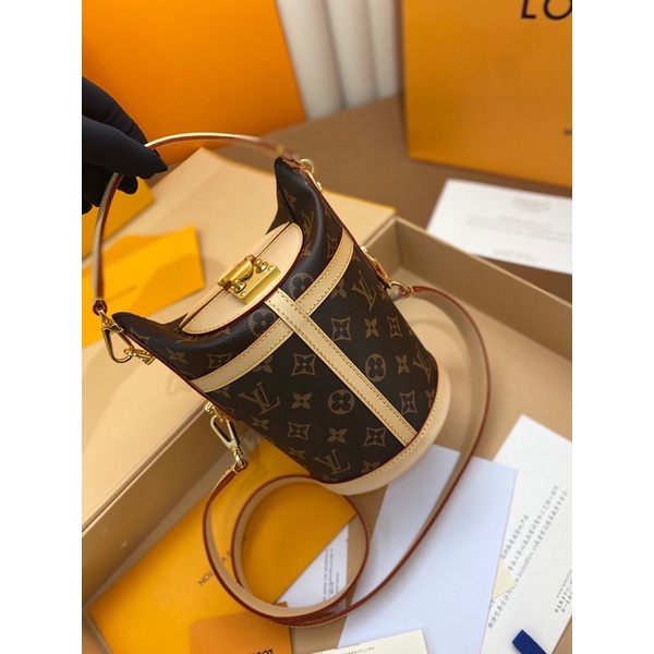 Túi xách đeo chéo nữ thương hiệu cao cấp Louis Vuitton LV Duffle da thật hàng vip 1-1