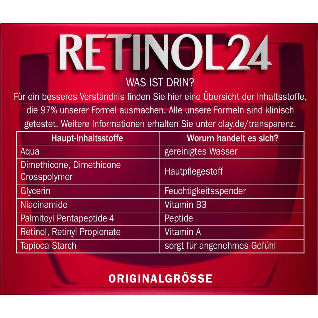 Kem Đêm dưỡng da cấp ẩm chống lão hóa Olay Regenerist Retinol 24