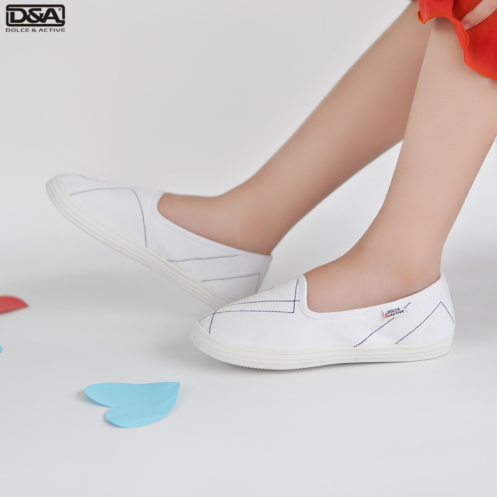 Giày slipon bé gái D&amp;A EPG1922
