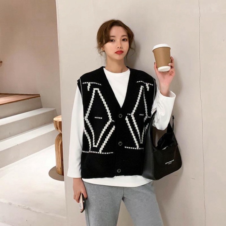 Áo Gile Len Nữ, Gile Len Đen Mỏng Cổ Tim Chất Đẹp New DARAboutique | BigBuy360 - bigbuy360.vn