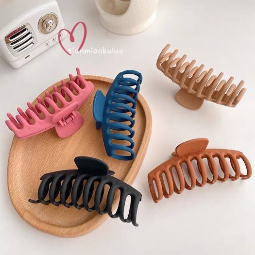 Kẹp Tóc Càng Cua Răng Cưa Cỡ Lớn Phong Cách Hàn Quốc 9CM