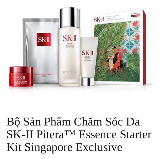 ⭐️⭐️⭐️Bộ Sản Phẩm Chăm Sóc Da SK-II Pitera™ Essence Starter Kit (Travel Kit)