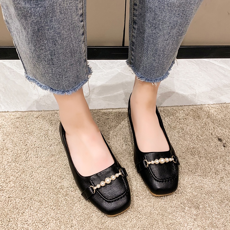 Giày Búp Bê Da Thời Trang Dành Cho Nữ